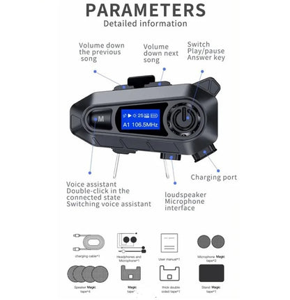 Handsfree Moottoripyörä CVC 5.3