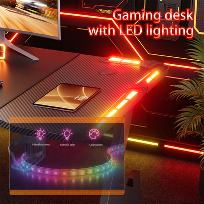 Pelipöytä RGB LED
