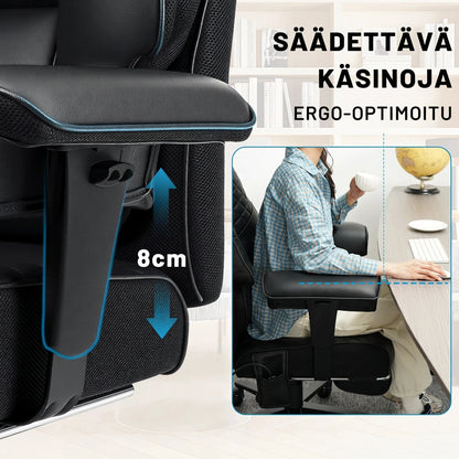 Toimistotuoli Jtuki AIR PU-Nahka 227 kg