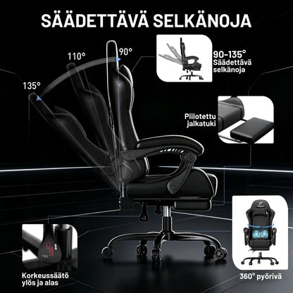 Pelituoli PU-Nahka Hieronta JTuki