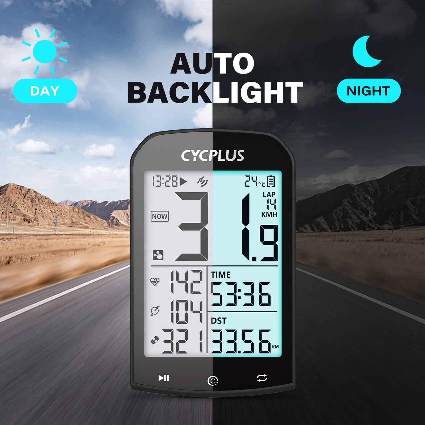 Ajotietokone CYCPLUS M1 GPS