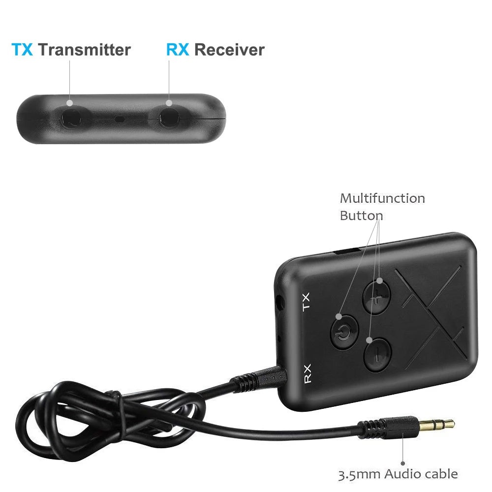 Bluetooth Receiver Transmitter Stereo