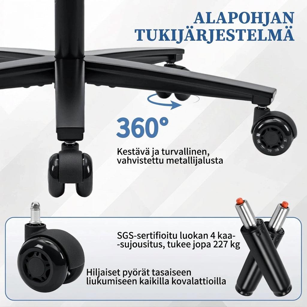 Toimistotuoli Jtuki AIR PU-Nahka 227 kg