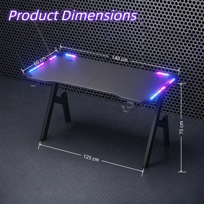 Pelipöytä RGB LED