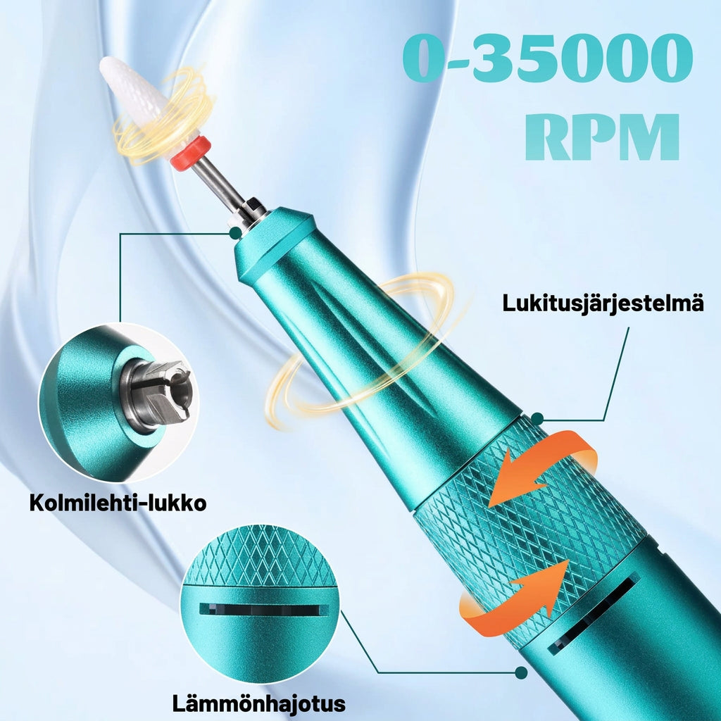 Kynsiviila ladattava 35000 RPM