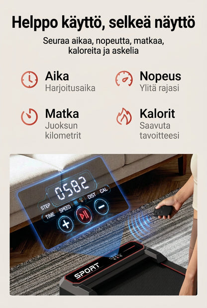 Juoksumatto 1-8 Km/h