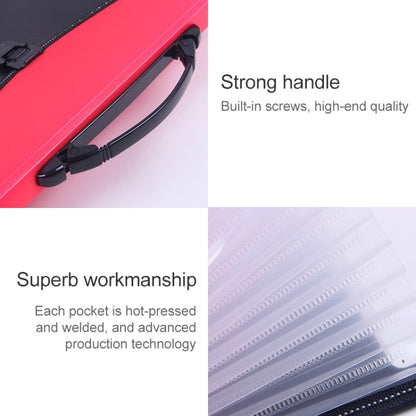 Asiakirjalaukku 12-taskua A4