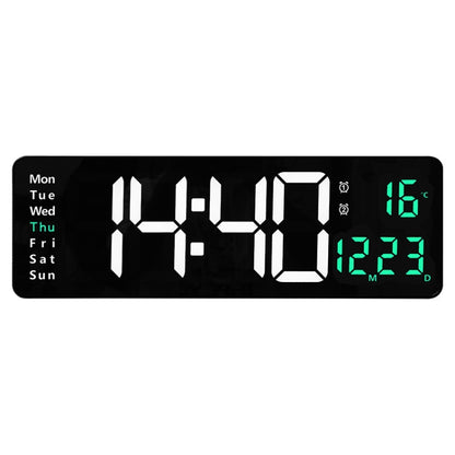 Seinäkello LED 38 cm