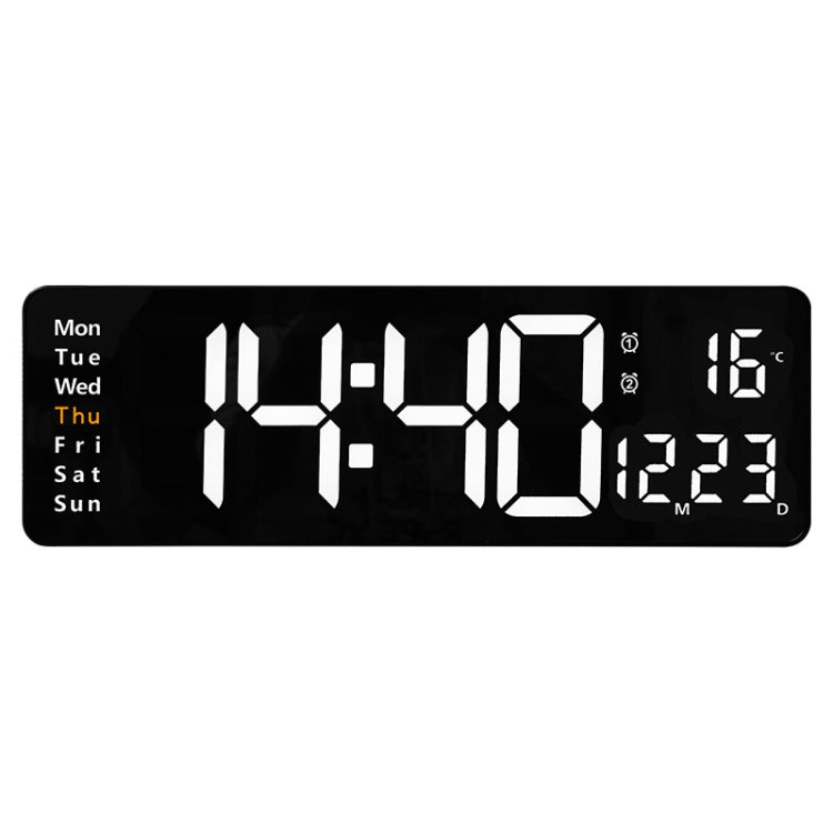 Seinäkello LED 38 cm