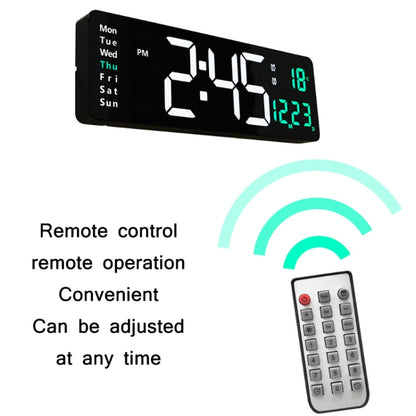 Seinäkello LED 38 cm