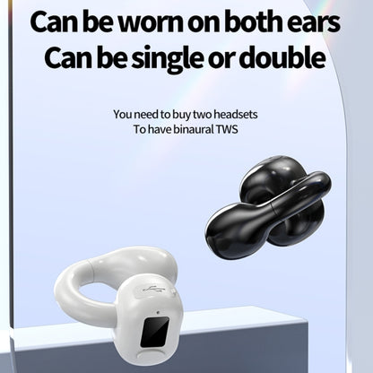 M10 IPX5 Waterproof Ear Clip Bluetooth Earphones, Style:, M10 Single Black, M10 Single White, M10 Single Pink, M10 Single Skin Color, M10 Single Green, M10 Doble Skin Color, M10 Doble Black, M10 Doble White, M10 Doble Pink, M10 Doble Green