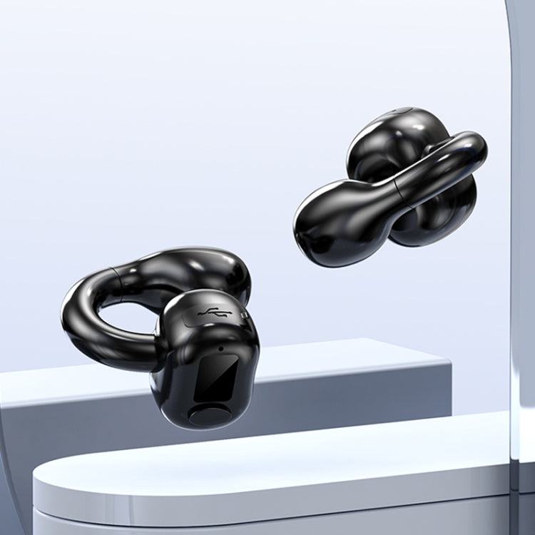 M10 IPX5 Waterproof Ear Clip Bluetooth Earphones, Style:, M10 Single Black, M10 Single White, M10 Single Pink, M10 Single Skin Color, M10 Single Green, M10 Doble Skin Color, M10 Doble Black, M10 Doble White, M10 Doble Pink, M10 Doble Green