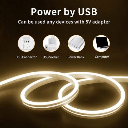 LED Light Strip 5V USB 2M
