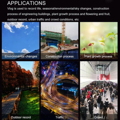 Videokamera Timelapse 4K