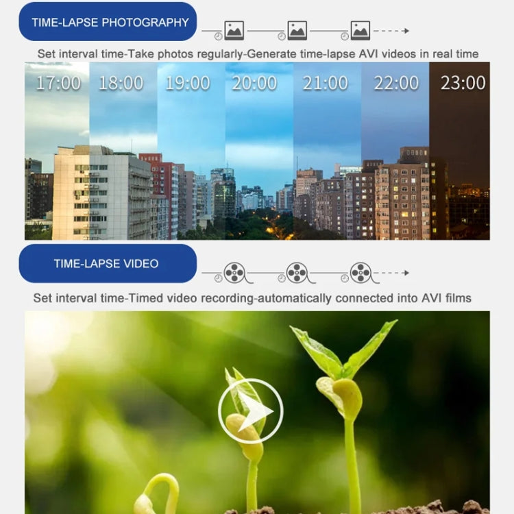 Videokamera Timelapse 4K