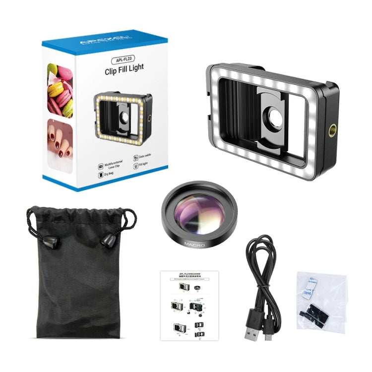 APEXEL 15X  Macro Lens LED KIT
