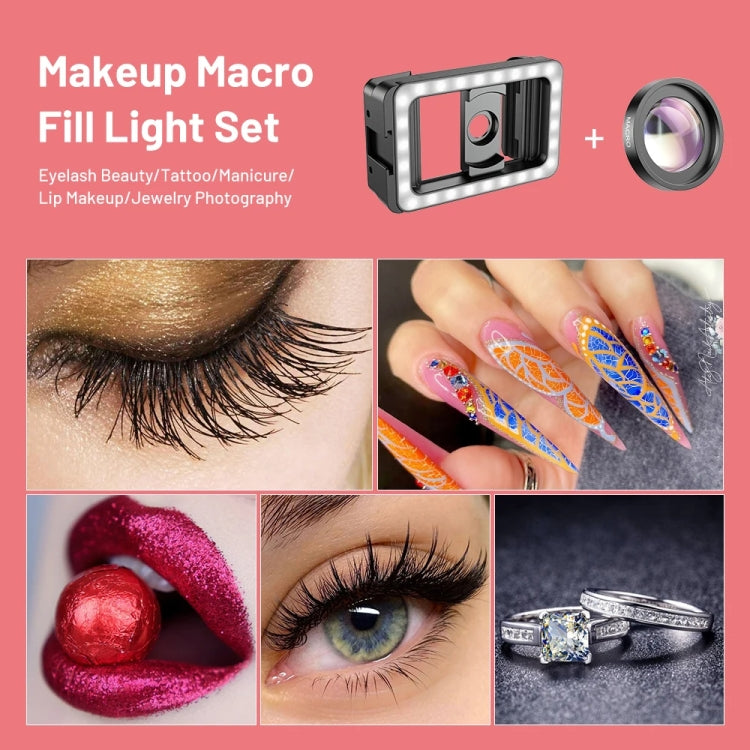 APEXEL 15X  Macro Lens LED KIT