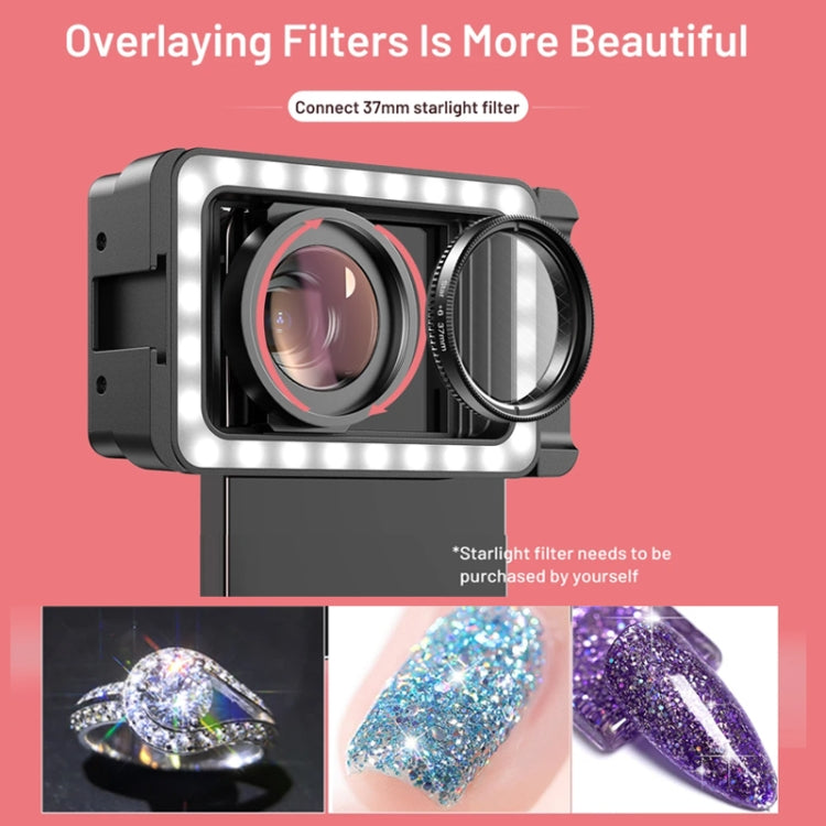 APEXEL 15X  Macro Lens LED KIT