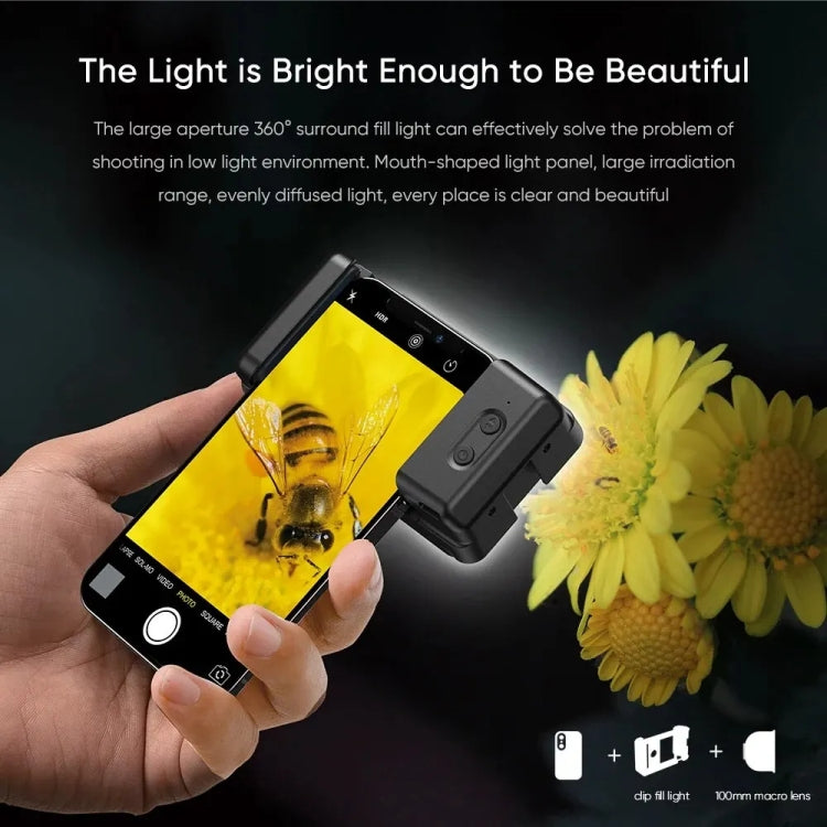 APEXEL 4K 100mm Macro LED KIT
