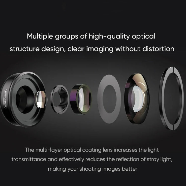 APEXEL 4K 100mm Macro LED KIT