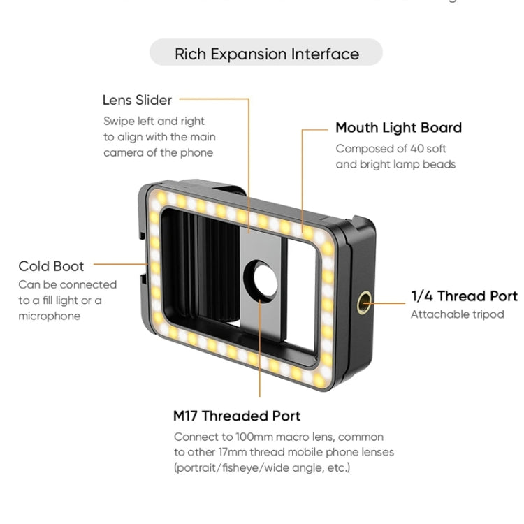 APEXEL 4K 100mm Macro LED KIT