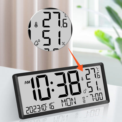 Seinäkello LCD 34 cm