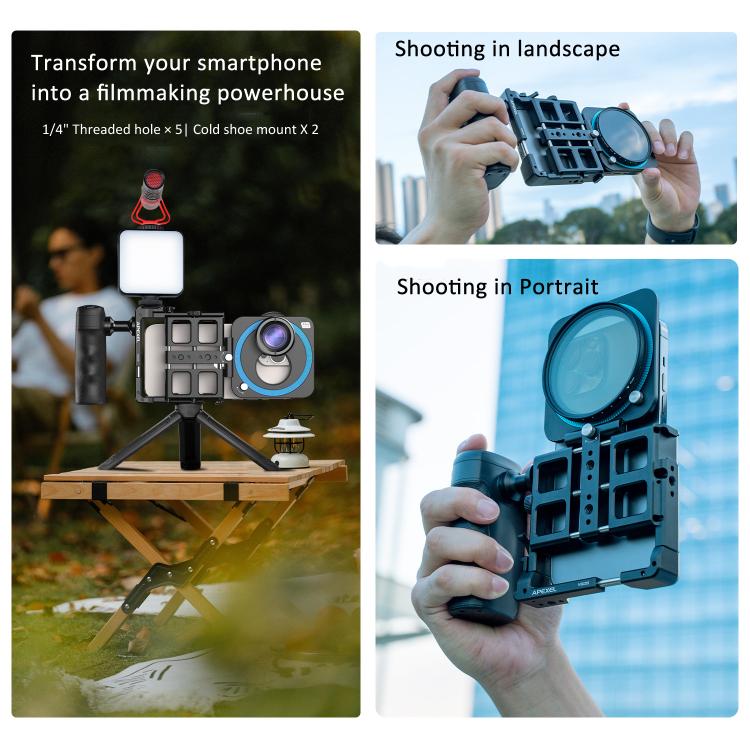 APEXEL VideoRig 2 Pro