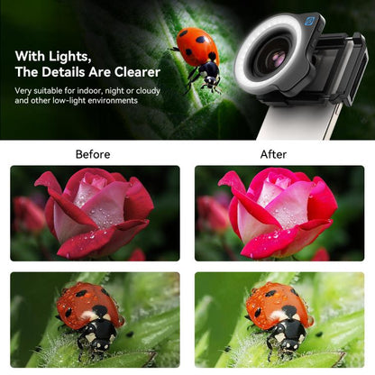 APEXEL 10-20x Zoom Macro Kit