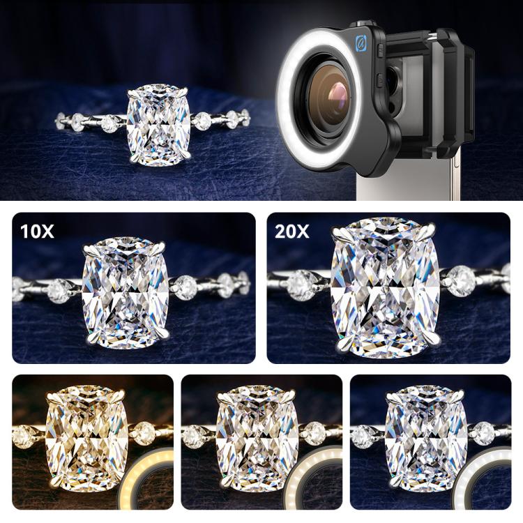 APEXEL 10-20x Zoom Macro Kit
