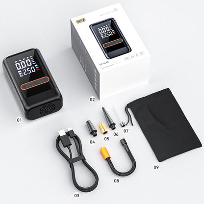 Ilmapumppu ladattava 3600 mAh