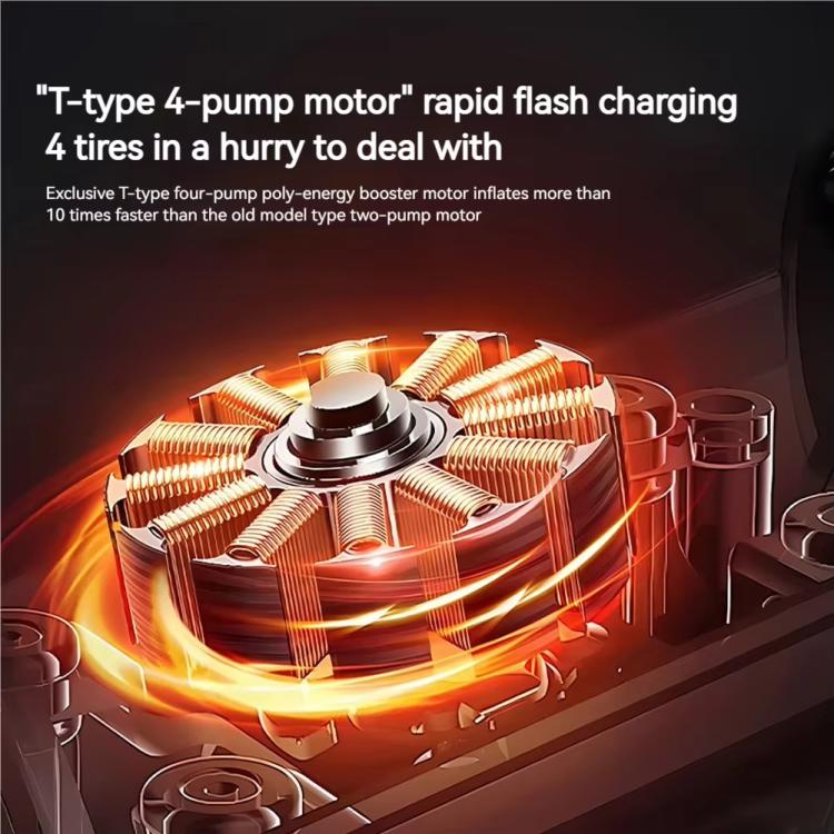 Ilmapumppu ladattava 3600 mAh