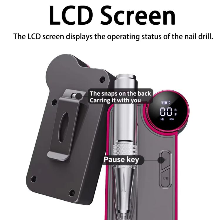 Kynsipora Ladattava 2400 mAh