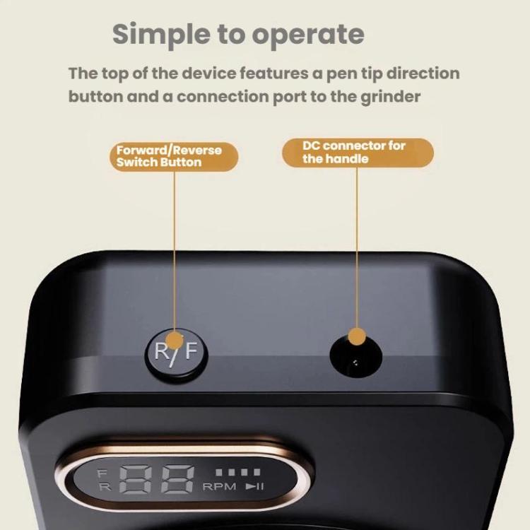 Kynsipora Ladattava 45,000 RPM