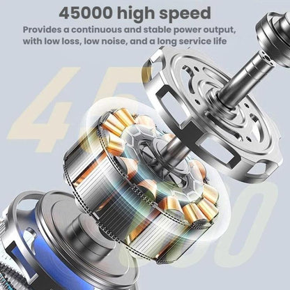 Kynsipora Ladattava 45,000 RPM