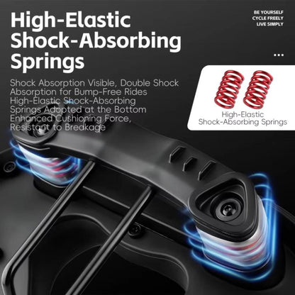 Polkupyörän Satula Erikoisleveä M, L