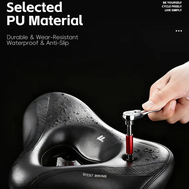 Polkupyörän Satula Erikoisleveä M, L