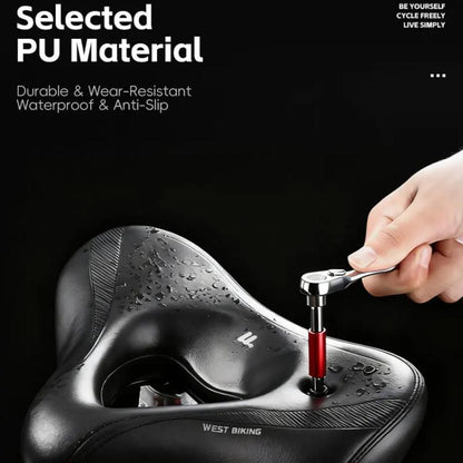 Polkupyörän Satula Erikoisleveä M, L