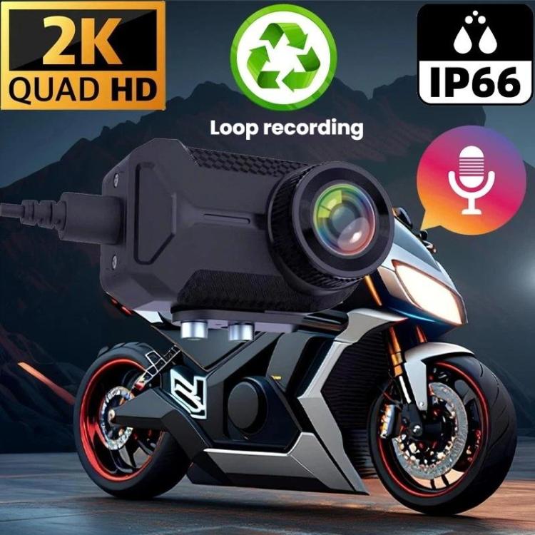 Moottoripyörä Dashcam IP66 WIFI