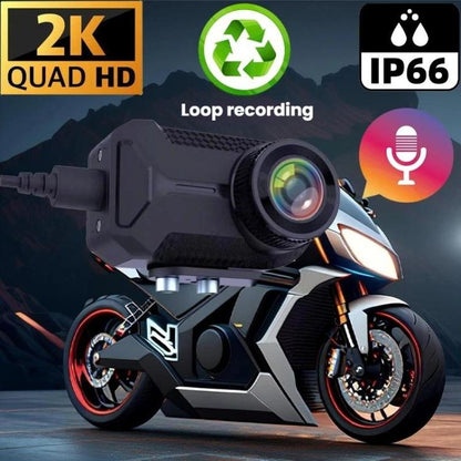 Moottoripyörä Dashcam IP66 WIFI