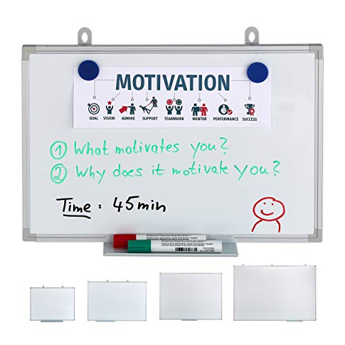 Valkotaulu magneettinen 30 x 45 cm, weiß