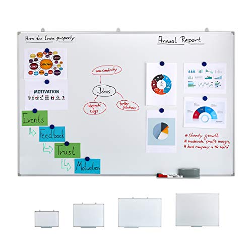 Valkotaulu magneettinen 100 x 150 cm