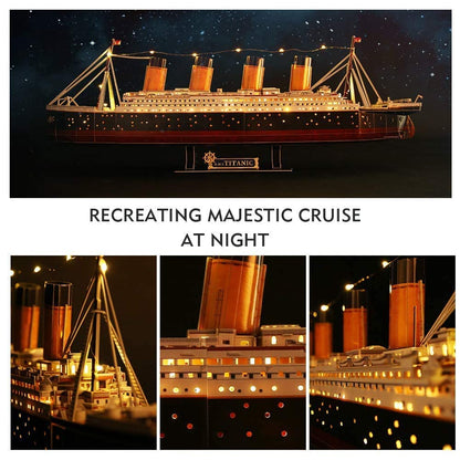 RMS Titanic Led 88 cm pienoismalli