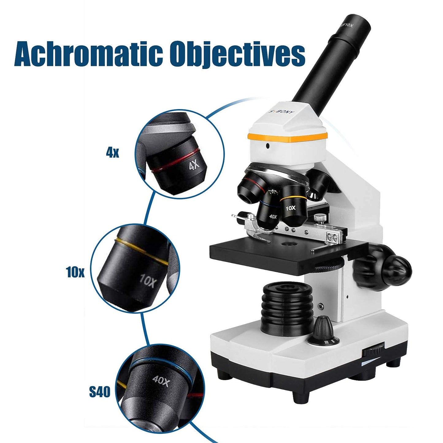 Mikroskooppi 40X-1600X