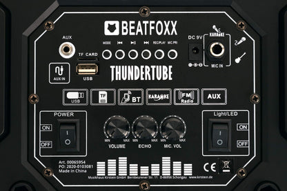 Beatfoxx PBS-835 Thundertube 60W Bilekaiutin