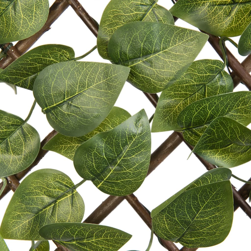 Puutarhasäleikkö laakeripuulla 90x180 cm vihreät lehdet