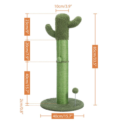 Kiipeilypuu "Cactus" 85 cm green