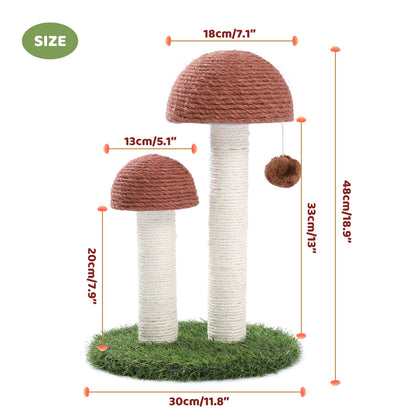 Kiipeilypuu "Mushrooms" 48 cm