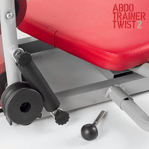 ABDO Trainer Twist Sit Up Bench with Chest Expanders