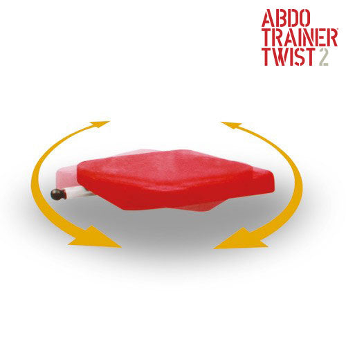 ABDO Trainer Twist Sit Up Bench with Chest Expanders